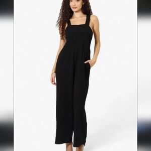OQQ black Pants jumpsuit